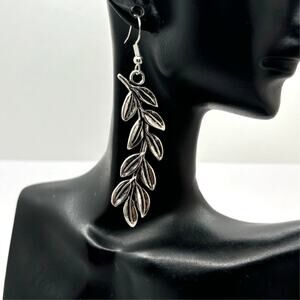 Silver Branch Earrings